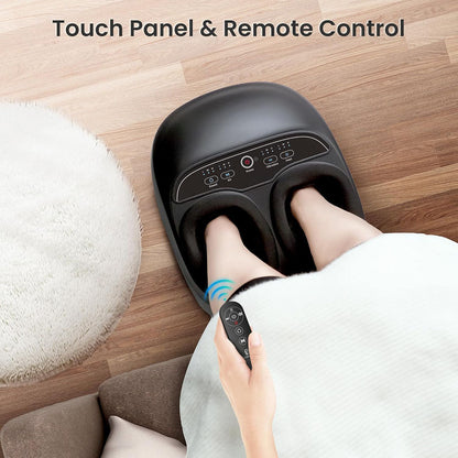 ExpressRelief Shiatsu Foot Massager with Heat & Remote