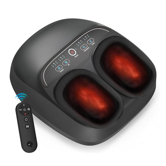 ExpressRelief Shiatsu Foot Massager with Heat & Remote